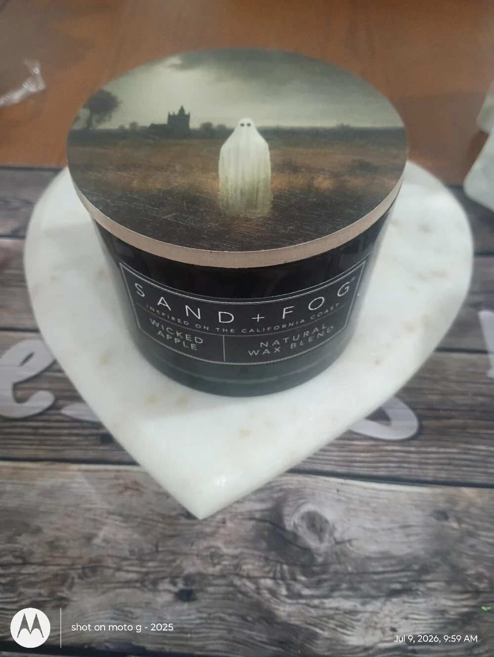 Sand + Fog Halloween 🎃 Ghost Wicked Apple Candle